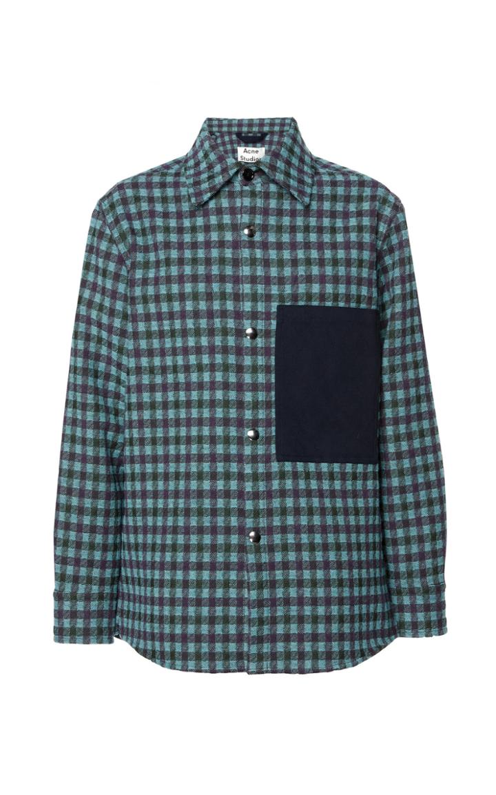 Acne Studios Osman Vichy Checked Twill Jacket