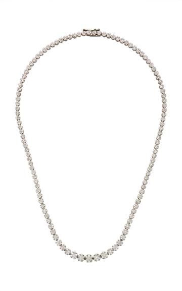 Sanjay Kasliwal Pave Diamond Necklace