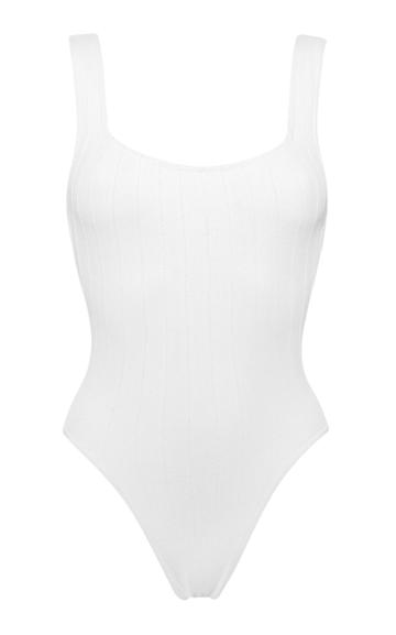 Hunza G Square-neck Nile One-piece