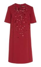 Zac Posen Flower Medley Midi Dress