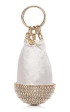Rosantica Ghizlan Crystal-embellished Satin Bag