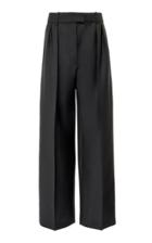 Moda Operandi Valentino Straight-leg Mohair-wool Pants