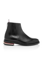 Thom Browne Zip Leather Chelsea Boot