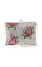 Paco Rabanne Pixel 69 Floral-print Chainmail Bag