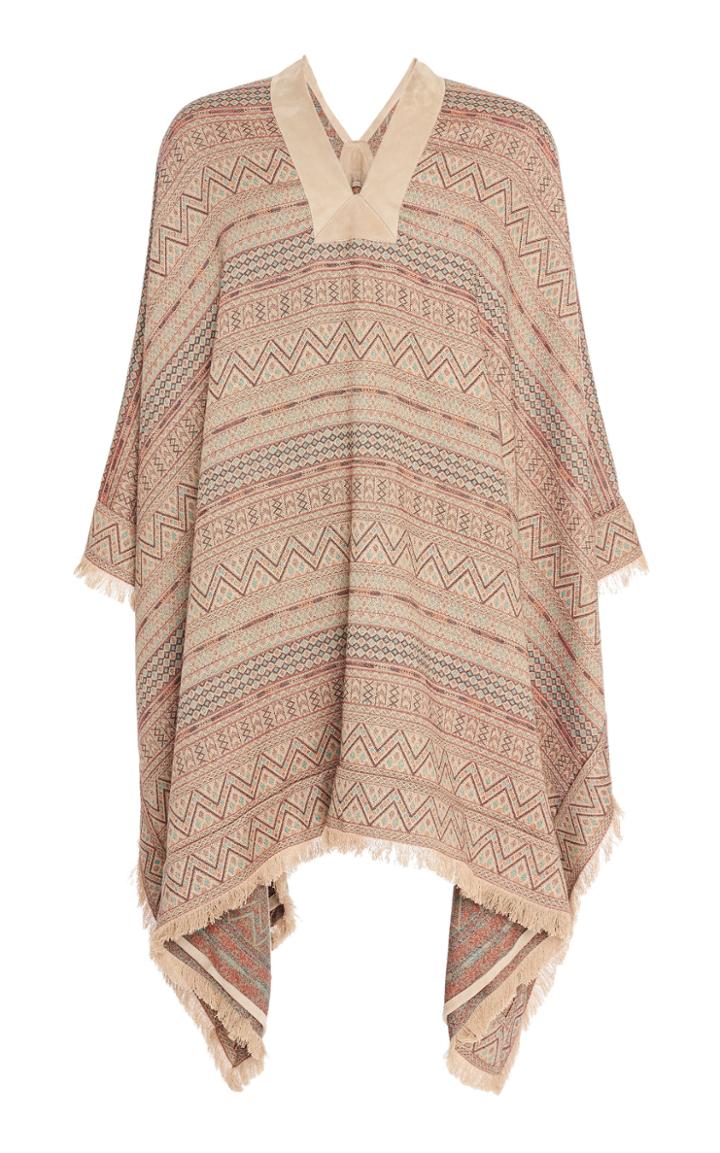 Etro Striped Cape