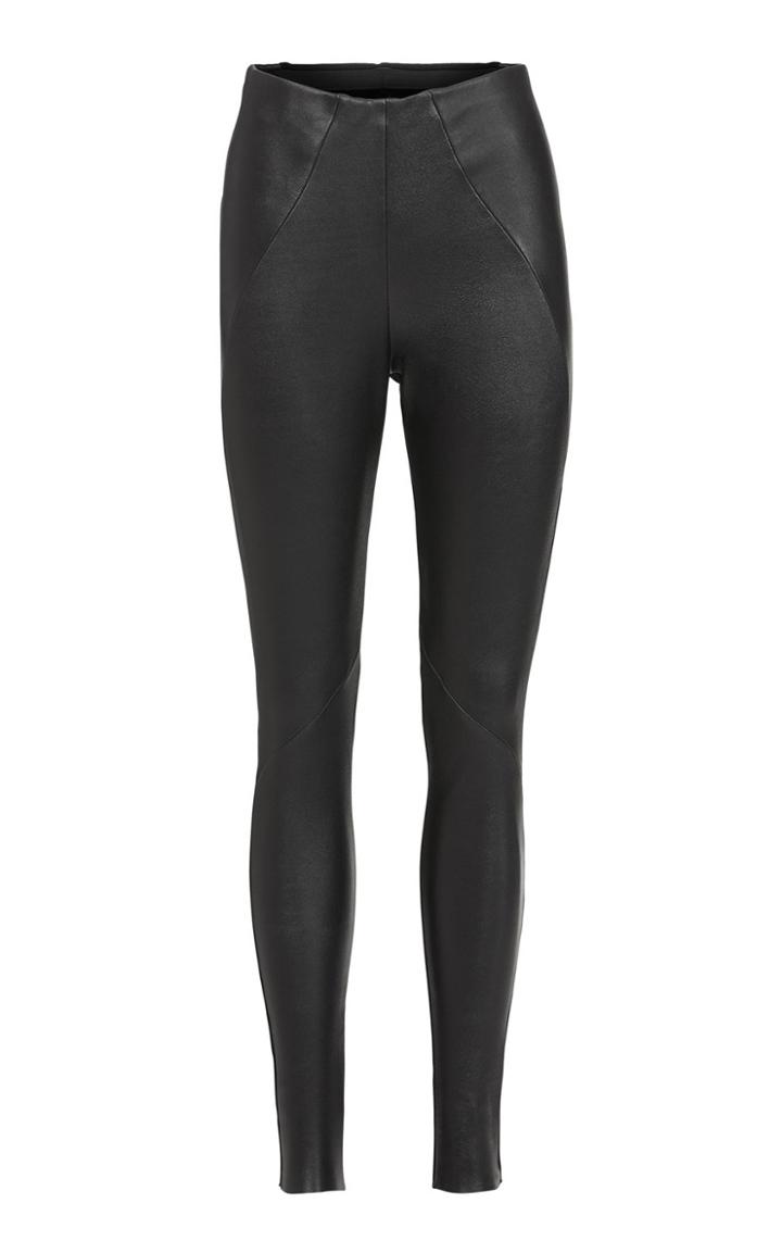 Moda Operandi Maticevski Liason Leather-paneled Leggings