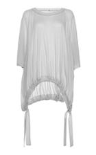 Agnona Featherweight Jersy Cashmere Clouisse Shirt