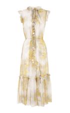 Moda Operandi Zimmermann Botanica Silk Wattle Midi Dress