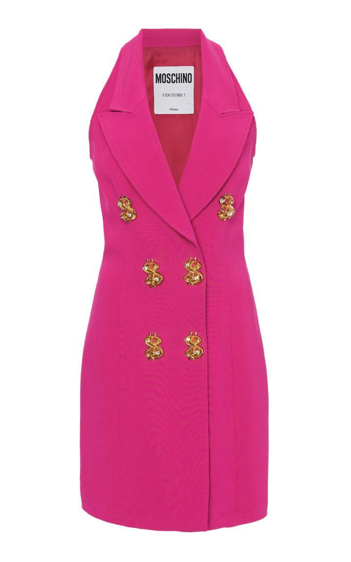 Moschino Sleeveless Blazer Dress