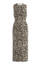 Proenza Schouler White Label Zebra-print Knit Dress