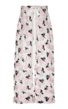 Ryan Lo Floral Jacquard Mid Rise Pants