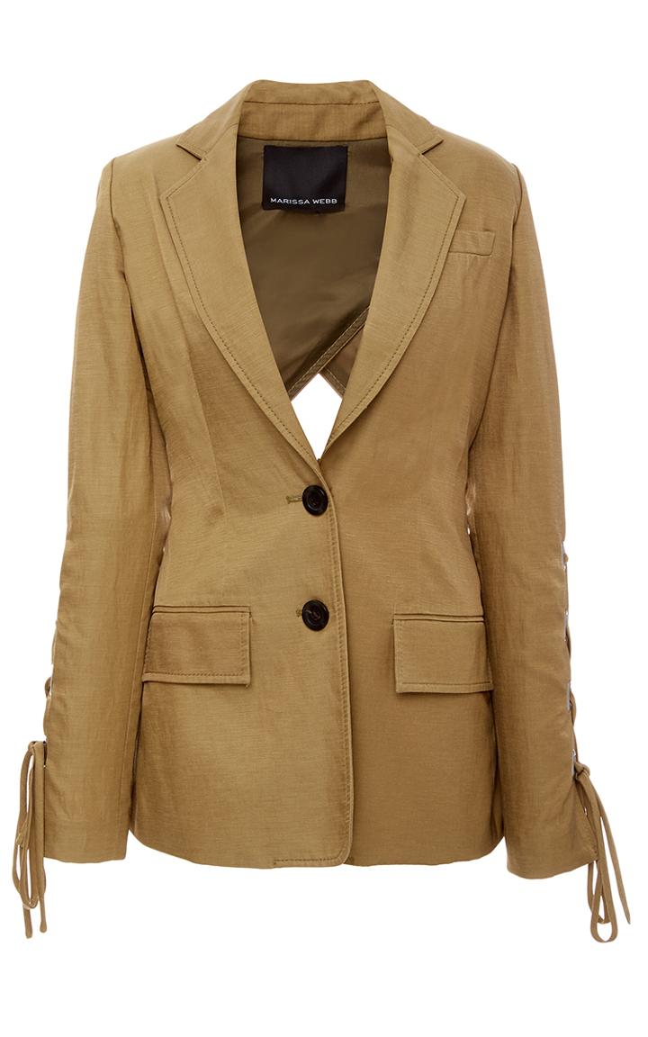 Marissa Webb Mildred Lace Up Blazer