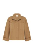 St. Agni Oversized Cotton-linen Workwear Jacket