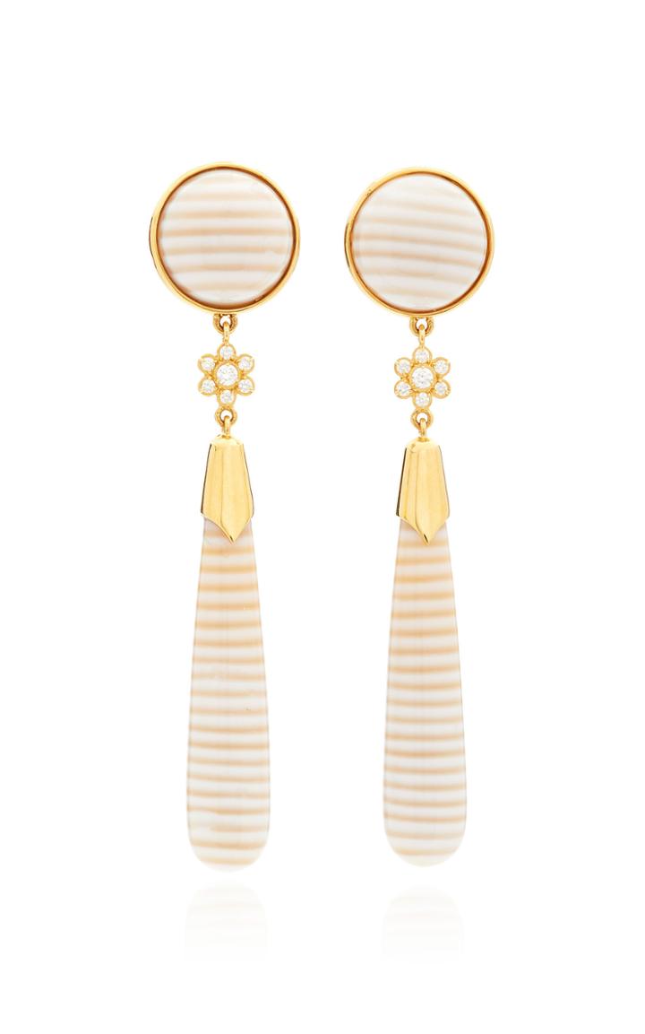 Guita M Chalcedony Drop Earrings