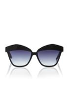 Jplus Classic Black Acetate Sunglasses