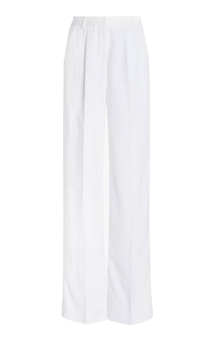 Moda Operandi Monot Satin Straight-leg Pants