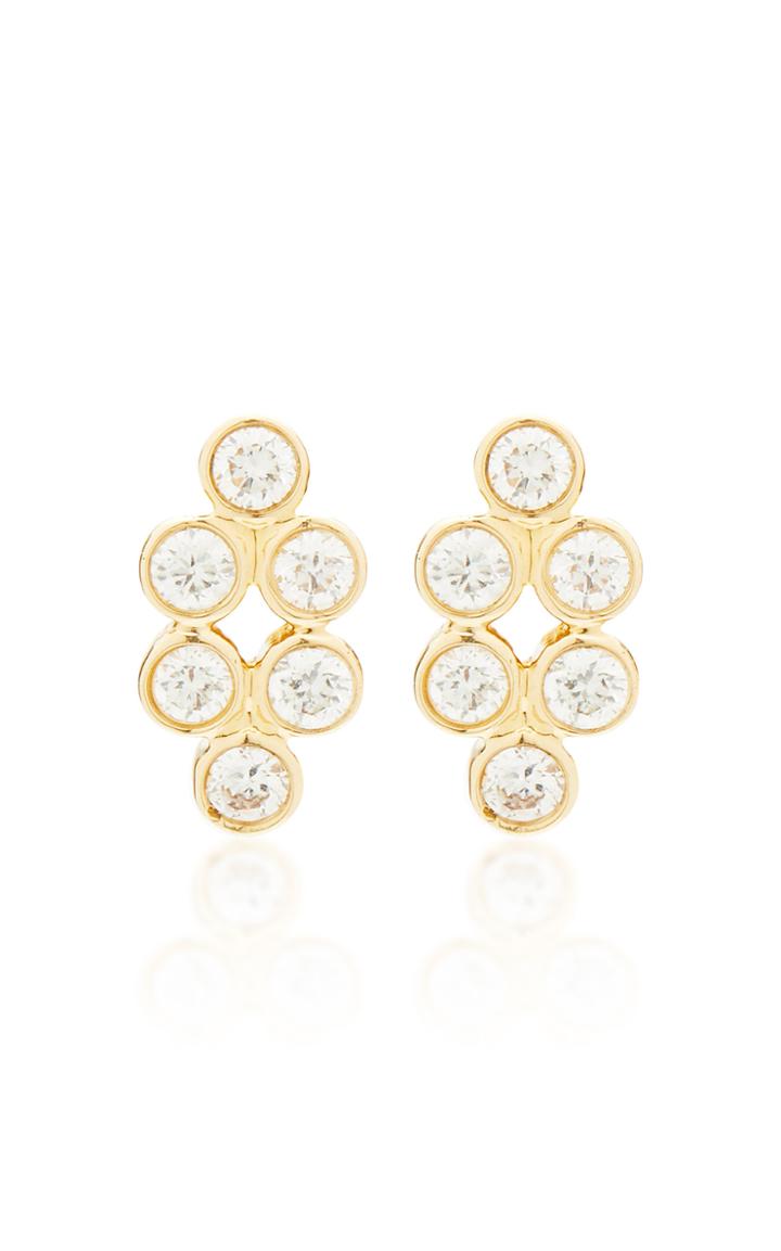 Devon Woodhill Harlequin 18k Gold And Diamond Earrings