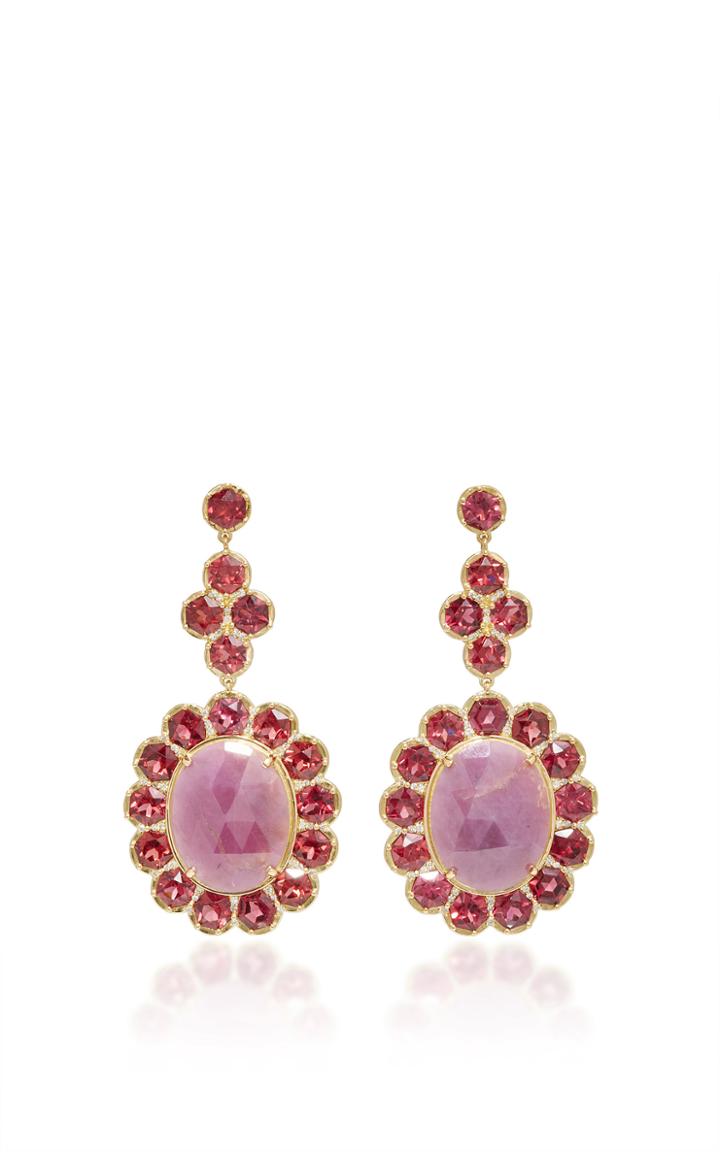 Jamie Wolf Mosaic Hexagon Drop Earring