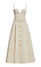 Moda Operandi Carolina Herrera Cotton Twill A-line Dress