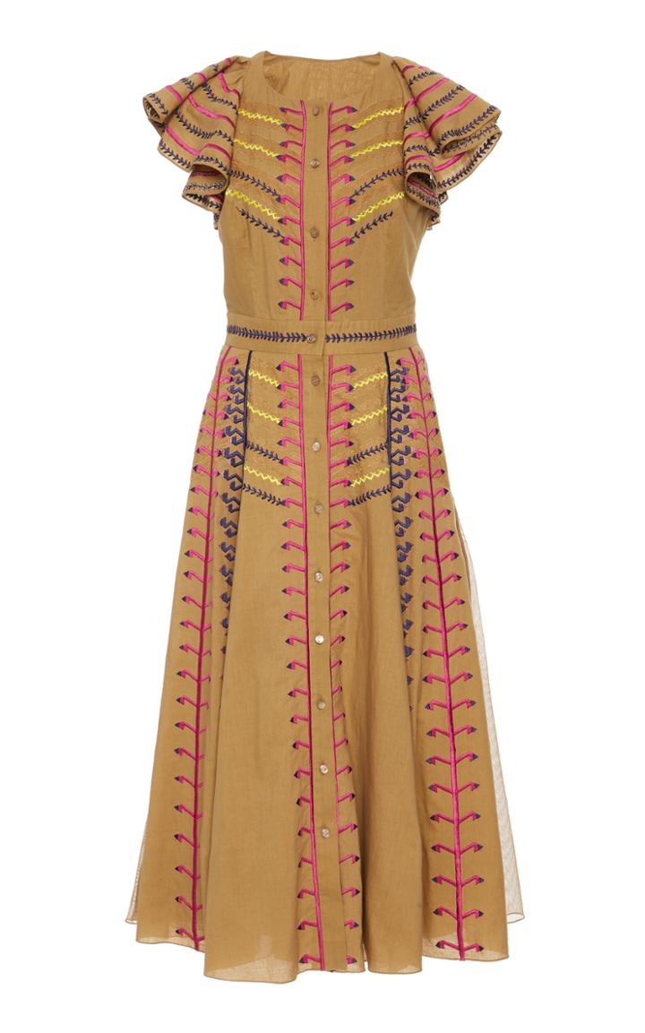 Temperley London Expedition Ruffle Dress