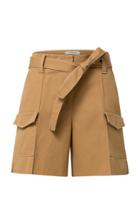 Dorothee Schumacher Belted Cotton Shorts
