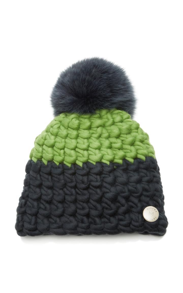 Mischa Lampert Deep Color-block Children's Beanie