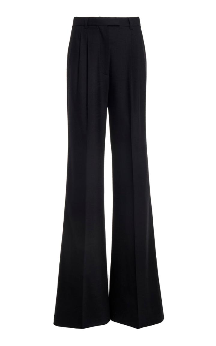 Moda Operandi Redemption Pleated Wool Wide-leg Trousers