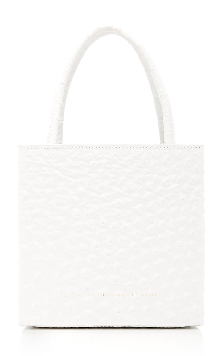 Chylak Textured-leather Tote
