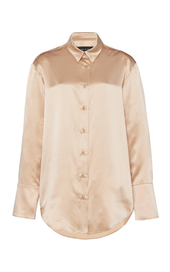 Moda Operandi Michael Lo Sordo Silk-satin Shirt