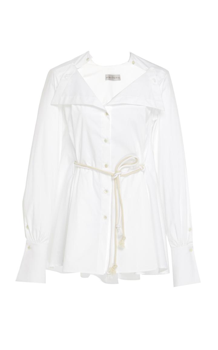 Palmer/harding Palmer//harding Portrait Flare Foldover Shirt