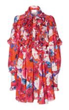 Giuseppe Di Morabito Floral Ruffle Dress