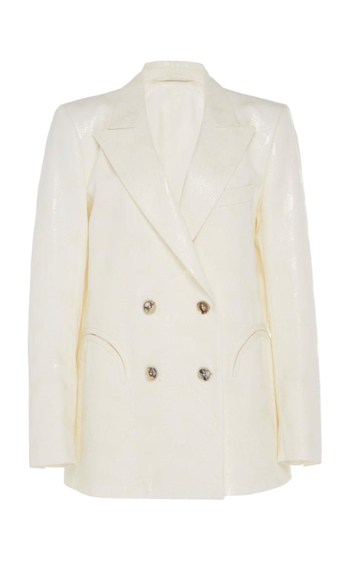 Blaz Milano Merry Double-breasted Twill Blazer