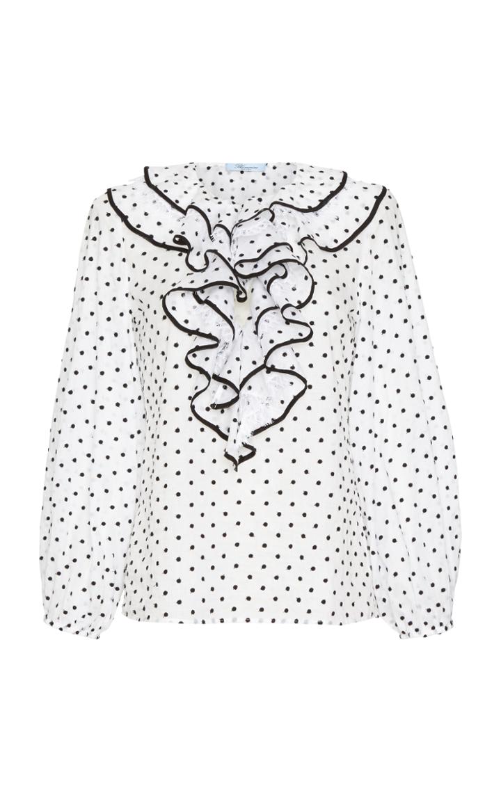 Blumarine Polka Dot Blouse