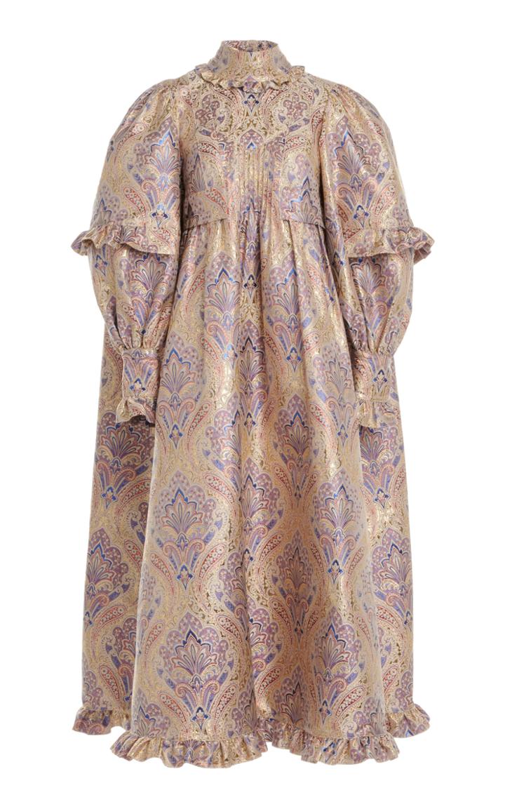 Moda Operandi Paco Rabanne Printed Satin Dress