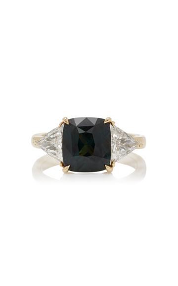Kendra Pariseault Sapphire And Diamond Ring Size: 6