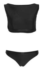 Haight Side Slit Bikini Set