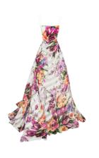 Alex Perry Camille Portrait Silk Gown