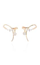 Yeprem Wrap-around Pink Strada Diamond Earrings