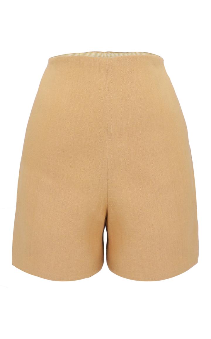 Moda Operandi Leal Daccarett Gutagamba Linen Shorts