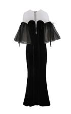 Yanina Demi Couture Illusion Off The Shoulder Gown