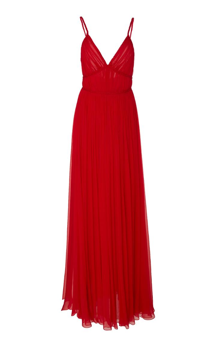 Carolina Herrera Gown With Braid Detail