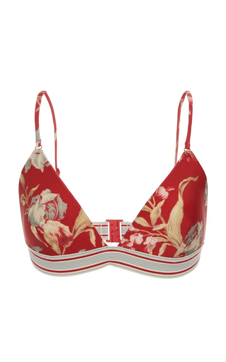 Zimmermann Corsair Elastic Tri Bikini Top