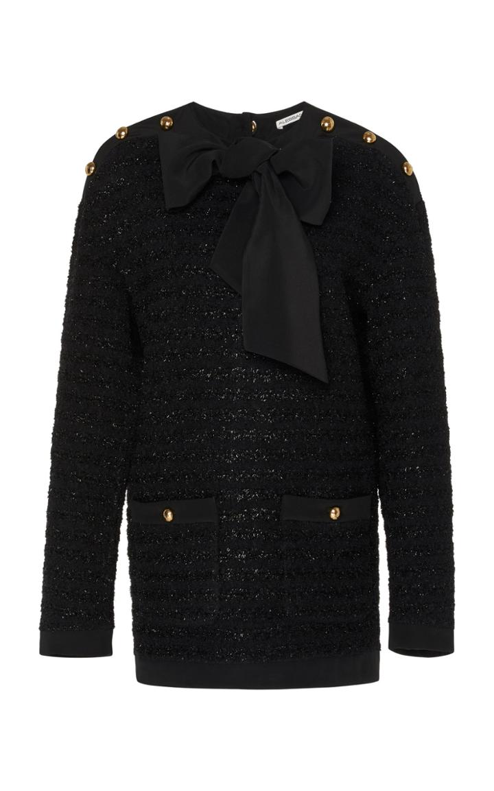 Alessandra Rich Lurex Tweed Mini Dress