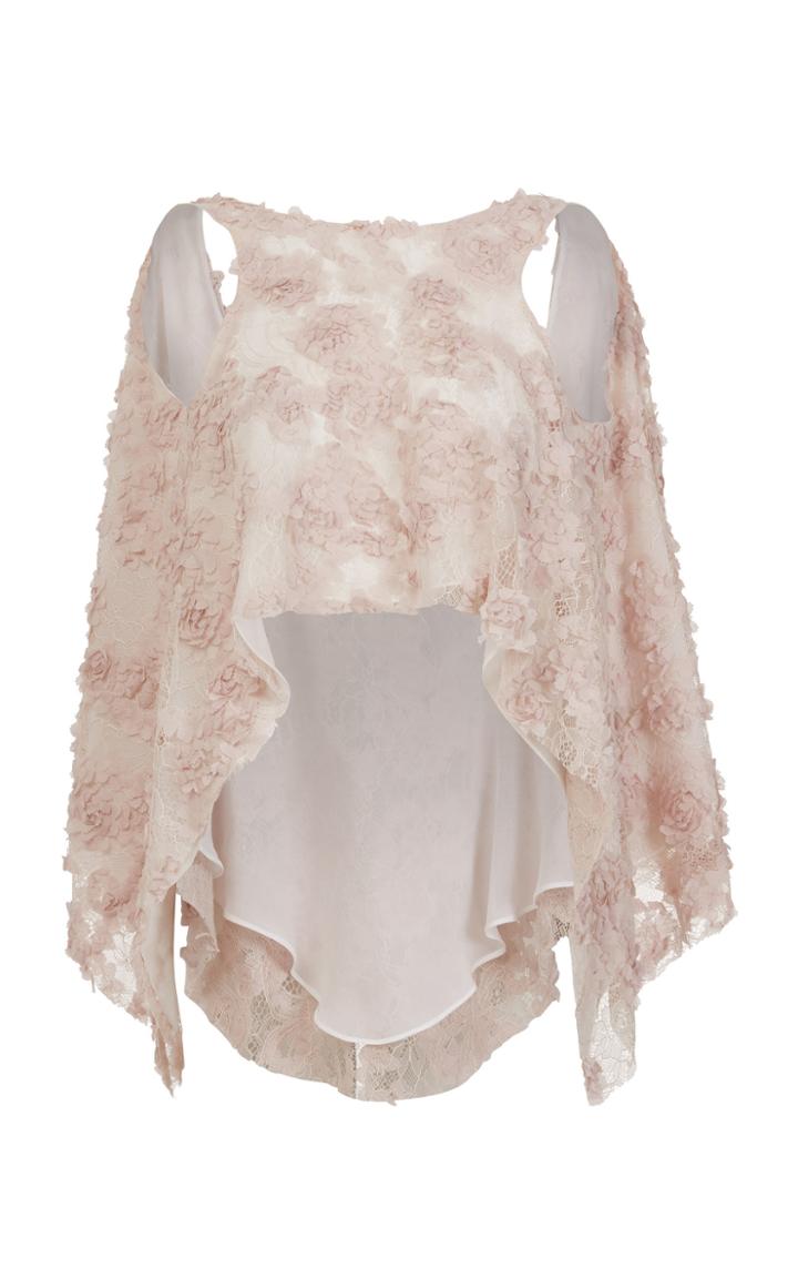 Maticevski Daydream Embroidered Lace Top