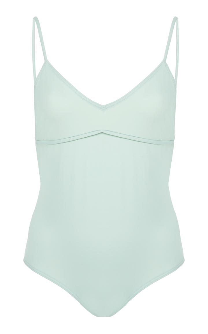 Three Graces London Marguerite Deep V Swimsuit