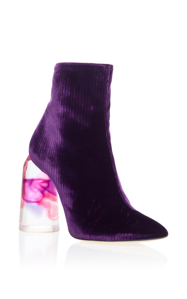 Ellery Corduroy Bubble Heel Bootie