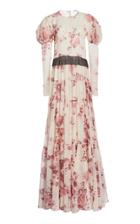 Moda Operandi Giambattista Valli Floral-print Georgette Maxi Dress