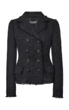 Moda Operandi Dolce & Gabbana Double-breasted Tweed Blazer