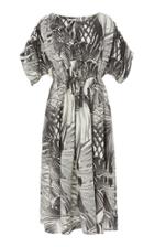 Co Folded Tropical Waist Dress