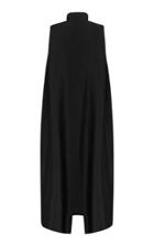 Moda Operandi Harris Tapper Gala Satin Twill Tie-neck Gown